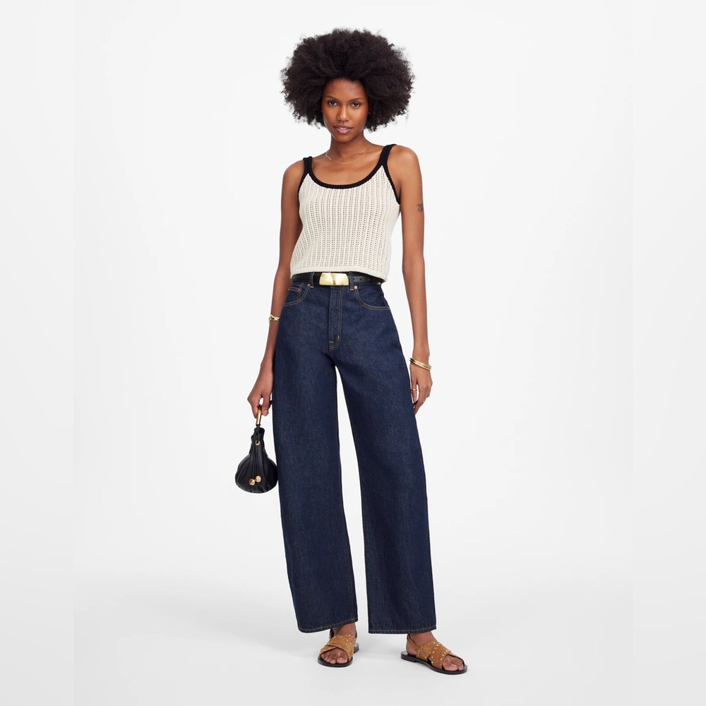 Madewell The Balloon Jean High-Rise Dark Wash Blue Denim Women’s Size 30